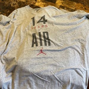Vintage Retro Nike Air Jordan 14 Years of Air tee